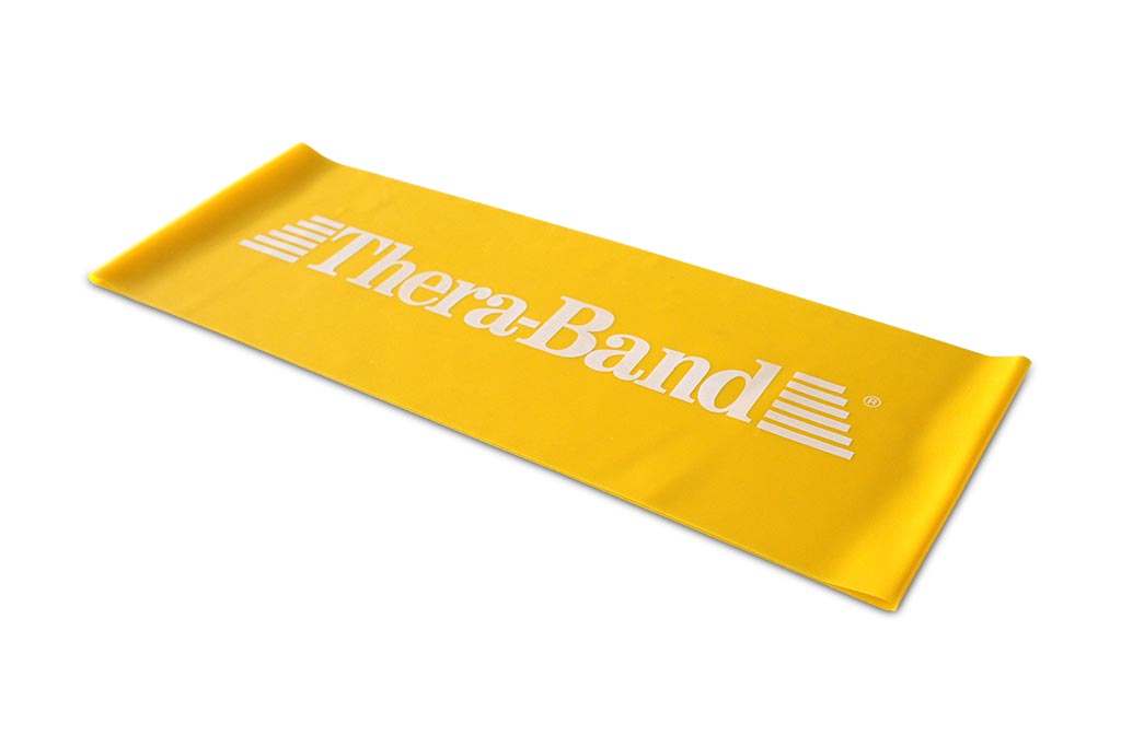 Thera-Band® Professional Resistance Band Loop, gelb/leicht, 7,6 x 20,5 cm