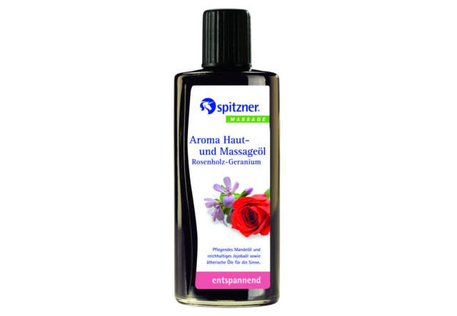 Spitzner® Aroma Haut- und Massageöl entspannend, 190 ml