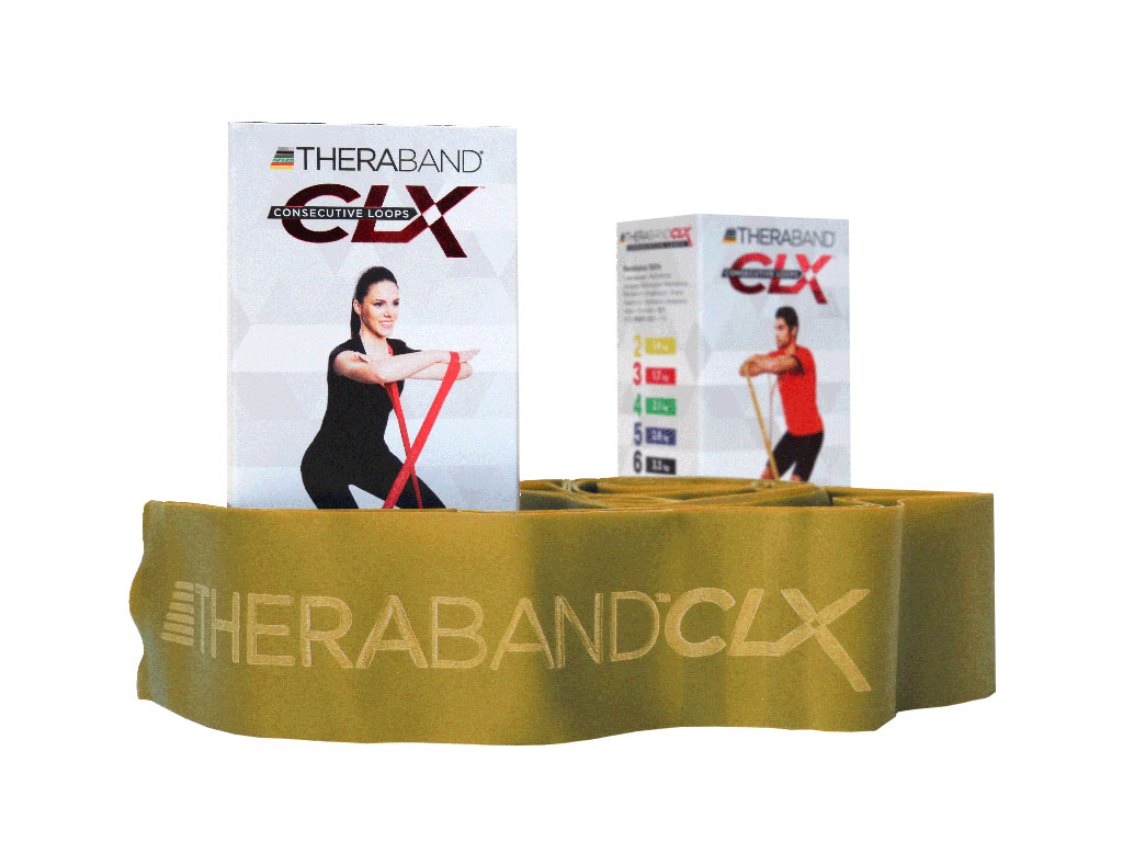 Thera-Band® CLX 11 Loops, gelb/ leicht