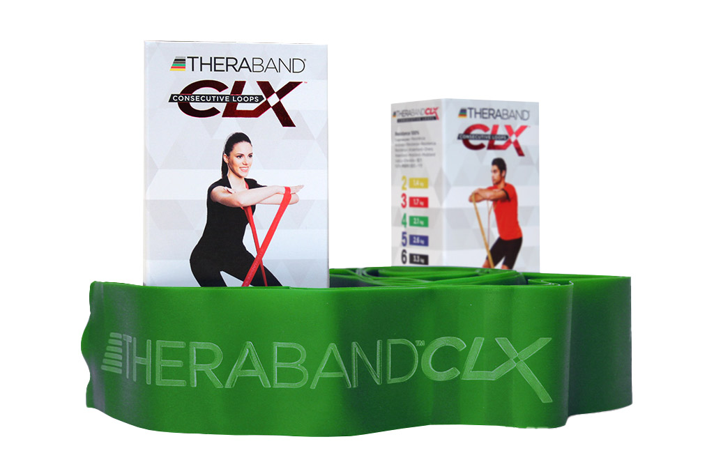 Thera-Band® CLX 11 Loops, grün/ stark