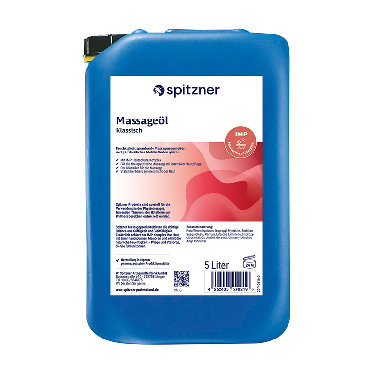 Spitzner® Massageöl, 5 Liter
